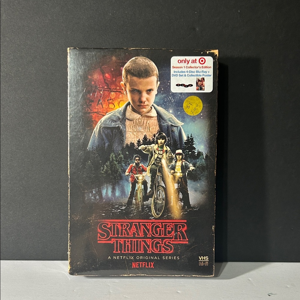 Netflix Stranger Things Special Edition VHS Box - Black and Red